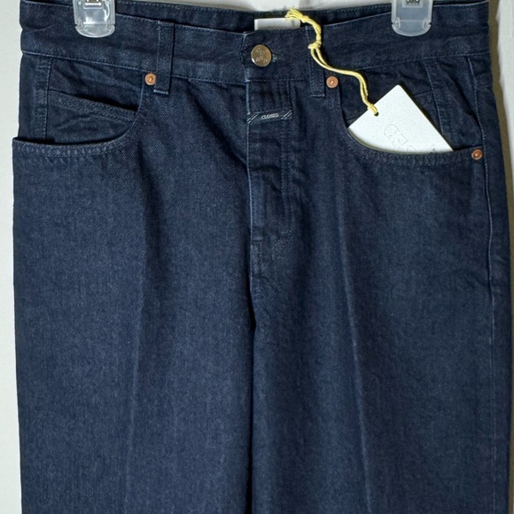 NWT CLOSED NIKKA Wide Leg Women’s Jeans DARK BLUE Sz. 26 - Picture 4 of 8